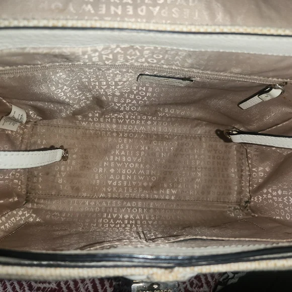 Kate Spade Cream and Tan Satchel - Picture 9 of 13